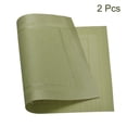 thumbnail image 3 of Individuales Manteles 450x300mm 2uds PVC Mesa Lavable Tejido Individual Mantel, Verde, 3 of 5