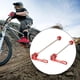 thumbnail image 1 of 1 par de pinchos de liberación rápida para bicicleta, eje de bicicleta Qr de aleación de aluminio delantero trasero 100/135mm, cubo de rueda ligero pequeño agujero rojo Macarena Bicicleta de liberación rápida, 1 of 8