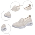 thumbnail image 4 of Rokment Women's Mesh Orthopedic Air Cushioned Walking Shoes Comfortable Breathable Arch Support Slip on Nursing Tennis Non-Slip Work Sneakers Sandals, 4 of 7