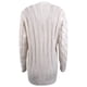 thumbnail image 5 of ICHUANYI Clearance Women's Knit Cardigans Loose Slouchy Oversized Wrap Chunky Pocket Sweaters Coat(White, XL) ICHUANYI WER2023080811226, 5 of 7