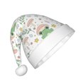 thumbnail image 2 of Cauagu Frog and Mushrooms Pattern Christmas Hat for Kids,Xmas Holiday Hat Santa Hat for Boys & Girls Festive Headwear Accessories for Christmas/New Year/Holiday, 2 of 6