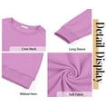 thumbnail image 6 of Fantaslook Fall Sweatshirts for Women Crewneck Long Sleeve Shirts Casual Tunic Tops Lightweight Pullover Sweatshirts, 6 of 8