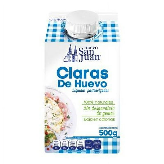 Clara de huevo San Juan líquida 500g