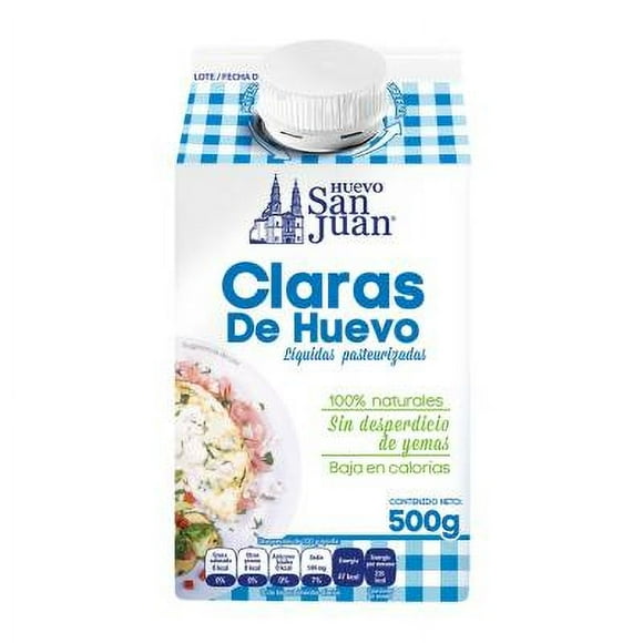 Clara de huevo San Juan líquida 500g