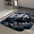 thumbnail image 2 of 1pc Joker Absorbent Non-Slip Bathroom Thickened Flannel Rug Decor,Soft,Quick Drying,Suitable For Indoor/outdoor Use,Bathrooms,Bedrooms,Kitchens,Terrace,Laundry Rooms,16"x24", 2 of 9