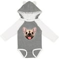 thumbnail image 3 of Inktastic French Bulldog Dog Boys or Girls Long Sleeve Baby Bodysuit, 3 of 5