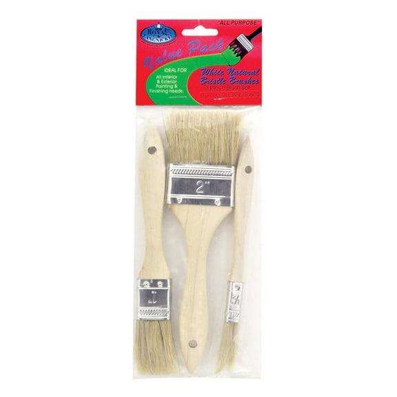 Royal Brush Chip Brush Set, Natural Bristle
