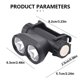 thumbnail image 3 of Faro Led 2 Modos De Iluminación Lámpara De Cabeza Ajustable Ip55 Linterna Impermeable Montada En La Cabeza Para Ciclismo Al Aire Libre Pesca Speravity HA017414-00, 3 of 7