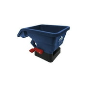 CintBllTer (10947) New American Lawn Hand Broadcast Spreader - Handheld Lawn Spreader Covers Up to 1,500 Sq. Ft.,Blue