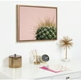 thumbnail image 5 of Kate and Laurel Sylvie Botanical, Cactus, Color Photograph, Framed Canvas Wall Art by F2 Images, 18x24 Gold, 5 of 5