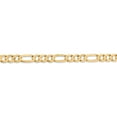 thumbnail image 3 of Leslie's 10K Yellow Gold 6.0mm Concave Figaro Chain (Weight: 21.71 Grams, Length: 24 Inches), 3 of 4