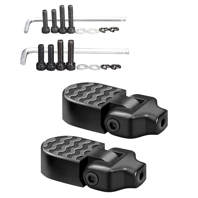 Reposapiés Trasero Naiovety Plegable Ligero Fácil De Instalar Para Bicicletas Plegables Amplia Compatibilidad Type3 NO3