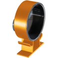 thumbnail image 2 of Soporte para secador de pelo de baño con adhesivo resistente al agua, estante para herramientas de cuidado del cabello, soporte de almacenamiento para secador de pelo montado en la pared, dorado JAMW Sencillez, 2 of 5