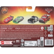 Disney and Pixar Cars 2-Pack, Set of 2 1:55 Scale Die-Cast Toy Vehicles (Styles May Vary)