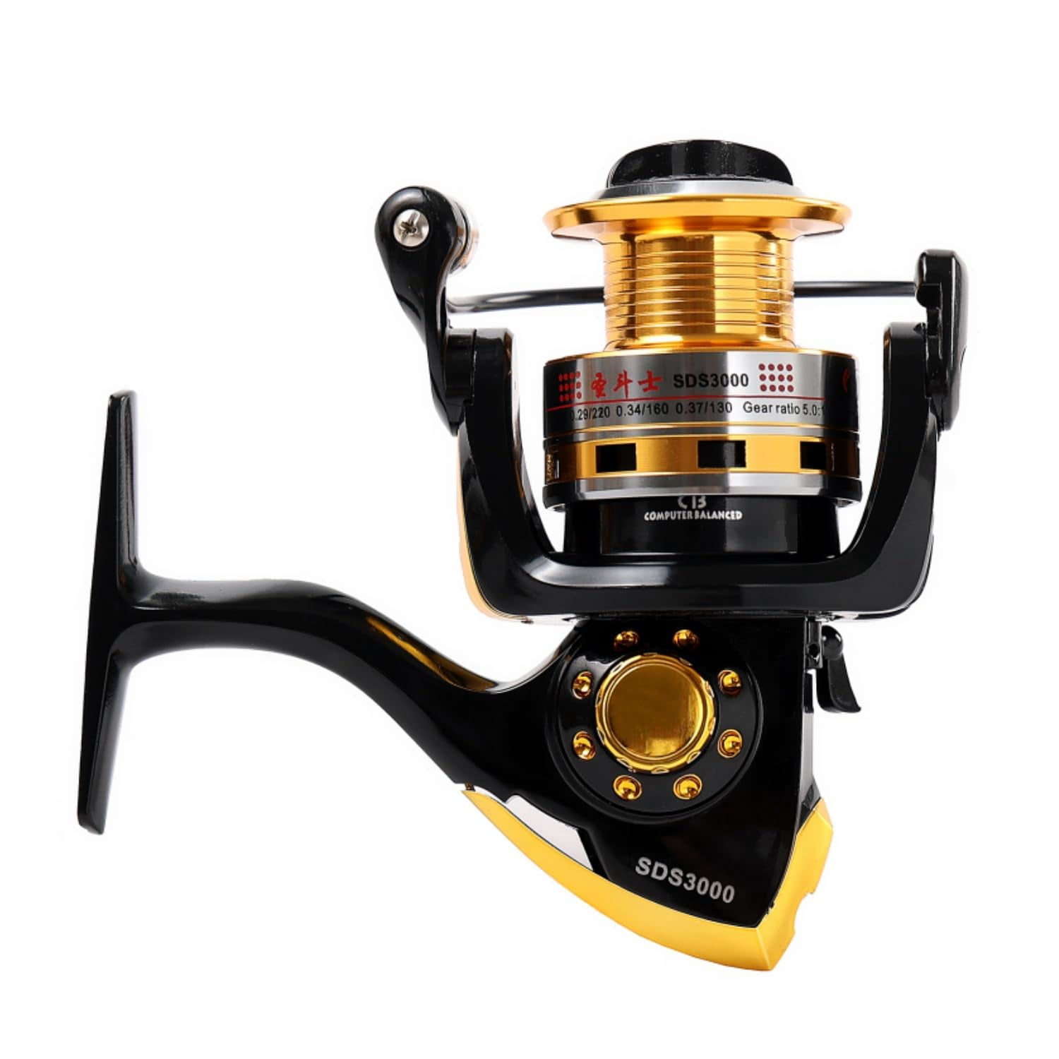 Spinning Fishing Reels For Saltwater Freshwater 1000 2000 3000 4000 5000 6000 Series Spool Left/right Interchangeable Trout Carp Reel Light And Smooth