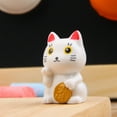 thumbnail image 5 of Naierhg Fortune Cat Miniature Landscape Ornaments Garden Bonsai Decorations, 5 of 8