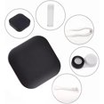 thumbnail image 4 of 2Pcs Contact Lens Box, Reusable Plastic Portable Square Contact Lens Case Portable Contact Box Travel Kit Travel Contact Case Cute Lens Holder Kit(Black), 4 of 8