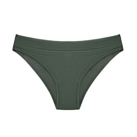 

IROINNID Tangas Underwear For Women At Hip Sexy Lingerie Panties Ladies Solid Color Panties