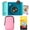 Blue, variant on Kodak Smile+ 2-in-1 Instant Camera & Bluetooth Printer Starter Bundle w/ Deluxe Case (Fuchsia)