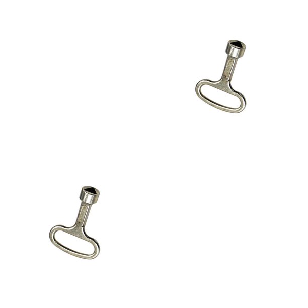 Scienceny Llave de llave Triangular de aleación de Zinc para válvula de agua del grifo, accesorios de llave para trenes de Metro, armario de Type2 NO2
