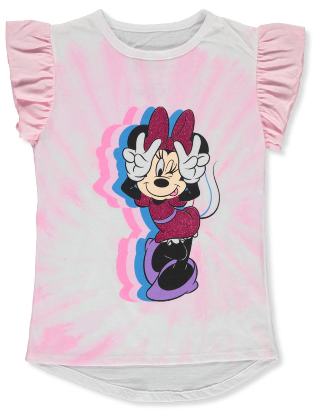 Rainbow Dash Sizes 4-6X Apple Jack Pinkie Pie My Little Pony Girls Tie Dye Graphic T-Shirt Twilight Sparkle