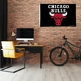 thumbnail image 3 of Chicago Basketball Bulls Indoor / Outdoor 3 x 5 Banner Flag with grommets for hanging, 3 of 7