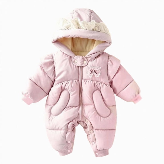Newborn Baby Boy Fall Winter Clothes Infant Romper Jumpsuit 18-24 Months