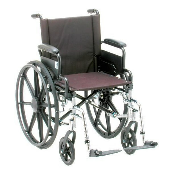 20 Inch Lightweight Wheelchair Desk Arms & Footrests 1 Each / Each