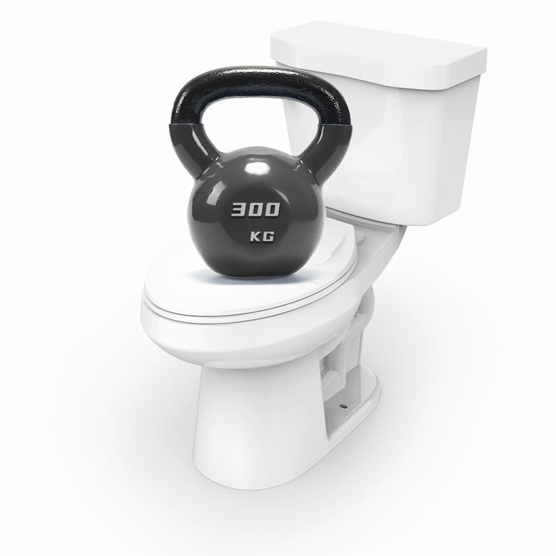 Built-In Toddler Training Toilet Seat Round Shape, Dual Slow-Close Covers for Child & Adult, Easy Installation for Bottom-Mounted Toilets
