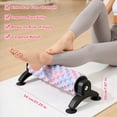 thumbnail image 4 of Foam Roller- Medium Density Deep Tissue Massager for Muscle Massage and Myofascial Trigger Point Release Suction Cup Solid Foam Shaft, 4 of 7