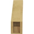 thumbnail image 4 of Ekena Millwork 5"W x 12"D x 16"H Olympic Rough Cedar Woodgrain TimberThane Knee Brace, Primed, 4 of 6
