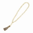 thumbnail image 1 of Wood Bead With Tassel Rustic Country Decor Prayer Bead Hanging Accessory, 1 of 1