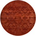 thumbnail image 1 of Ahgly Company Indoor Round Mid-Century Modern Red Oriental Area Rugs, 5' Round, 1 of 6