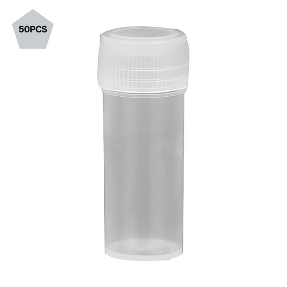 ACDANC 50PCS Plastic Sugar Dispenser Container with Lid - Sugar Containers for Countertop Kitchen,Sugar Dispenser with Pour Spout,Weighted Pourer,for Coffee,Tea and Baking
