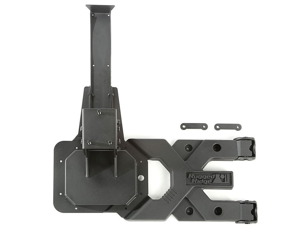 Rugged Ridge by RealTruck Spartacus Tire Carrier Hinge Casting | Heavy Duty, Aluminum | 11546.61 | Compatible with 1997-2006 Jeep Wrangler TJ