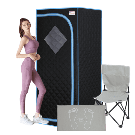 Cheelom Weight Loss Sauna Tent Portable Infrared Sauna Tent Home Sauna Black