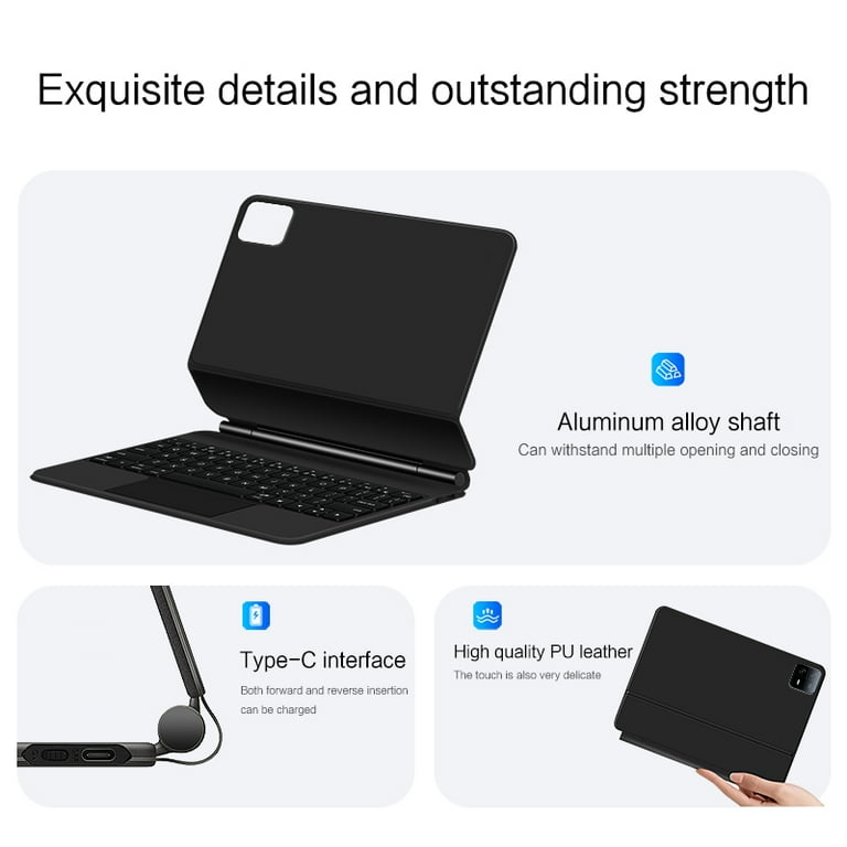 Xiaomi Pad 6 11インチ 純正マジックスマートタッチキーボードケース Portable Bluetooth Magic Keyboard for Xiaomi Pad 6 & 6 Pro