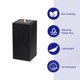thumbnail image 3 of Fuente de agua para exterior PUULYE de polietileno con LED, 66 cm, 3 of 8