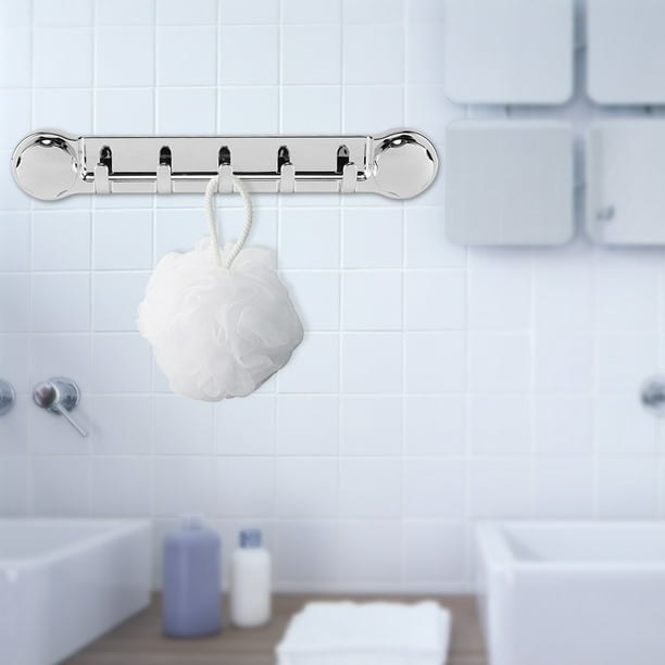 Garosa Support de crochet de support de mur de serviette en plastique  multifonction avec ventouse pour cuisine de salle de bains, porte-serviette,  porte-serviette 