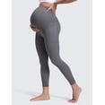 thumbnail image 4 of CRZ YOGA Butterluxe Maternity Leggings Pockets 25" Soft Workout Active Yoga Pregnancy Womens Pants, 4 of 5