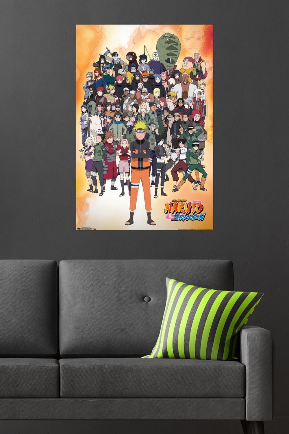Naruto Shippuden - Group Wall Poster, 22.375" x 34"