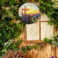 thumbnail image 3 of Easter Decor, Easter Decorations Outdoor Window Hanging Ornaments Acrylic Colorful Window Hanging Decorations Home Wall Decor for Indoor Outdoor, Easter Decorations for Home(7.87"), 3 of 6