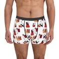 thumbnail image 1 of Fotbe Cute Cat And Christmas Gift Calzoncillos Tipo Boxer con Bolsa de Soporte Total para Hombre, X-Temp Fresco, Transpirable y de Secado Rápido-Large, 1 of 5