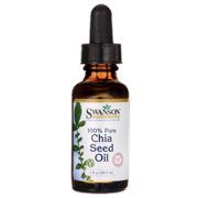 Swanson 100% Pure Chia Seed Oil 1 fl oz (29.6 ml) Liquid