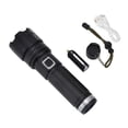 thumbnail image 1 of Flashlight P70LED 5000lm White Light Rechargeable Flashlight with 5 Gears for Adventure Hiking Camping Emergency, 1 of 5