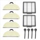 thumbnail image 2 of Kit de Piezas de Repuesto Filtros Cepillos Laterales Almohadillas de Mopa de Limpieza para Shark RV2001WD AV2001WD Accesorios para Robot Aspirador, 2 of 5