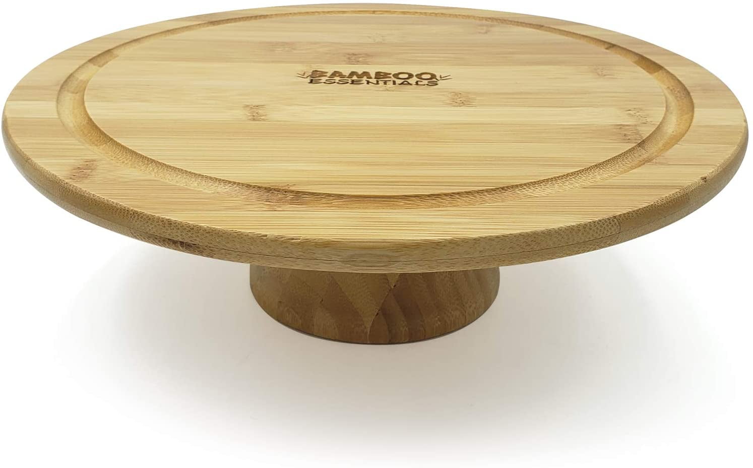 Bamboo Essentials Natural Cake Stand, Cake Stand On ...
