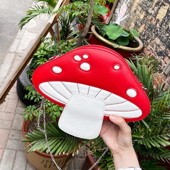 PU Leather Shape Shoulder Bag Tote with Zipper Chain Satchel Casual Work College Women Ladies