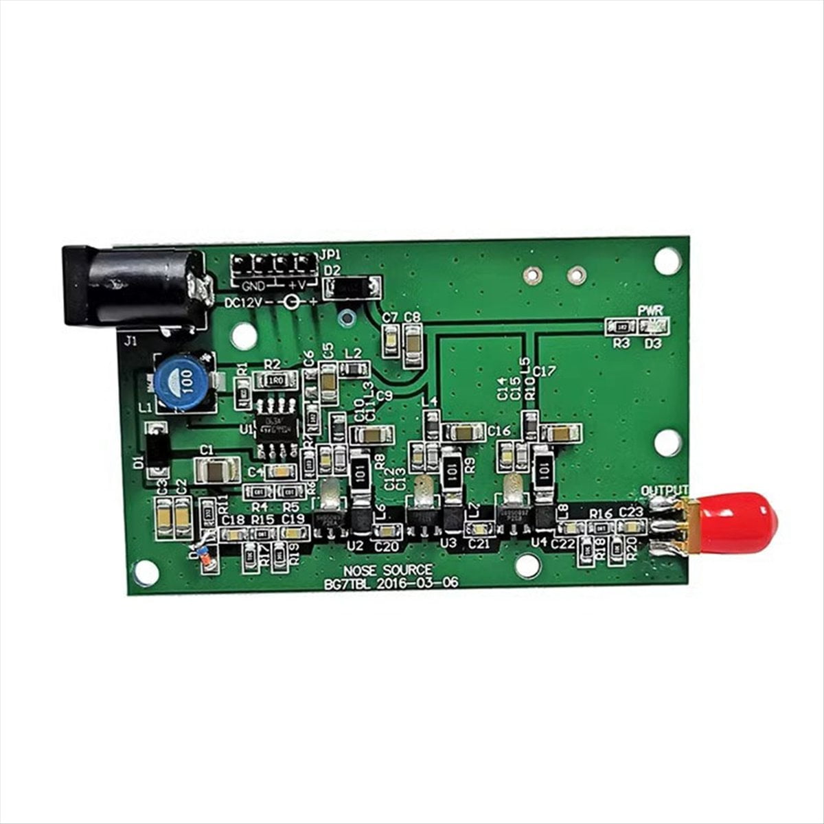 SMA Noise Source Spectrum External Generator DC 12V/0.3A SMA Tracking ...
