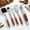4, variant on Heavy-Duty Rose Wood BBQ Grilling Tools Set with Stainless Steel Utensils, 4-Piece